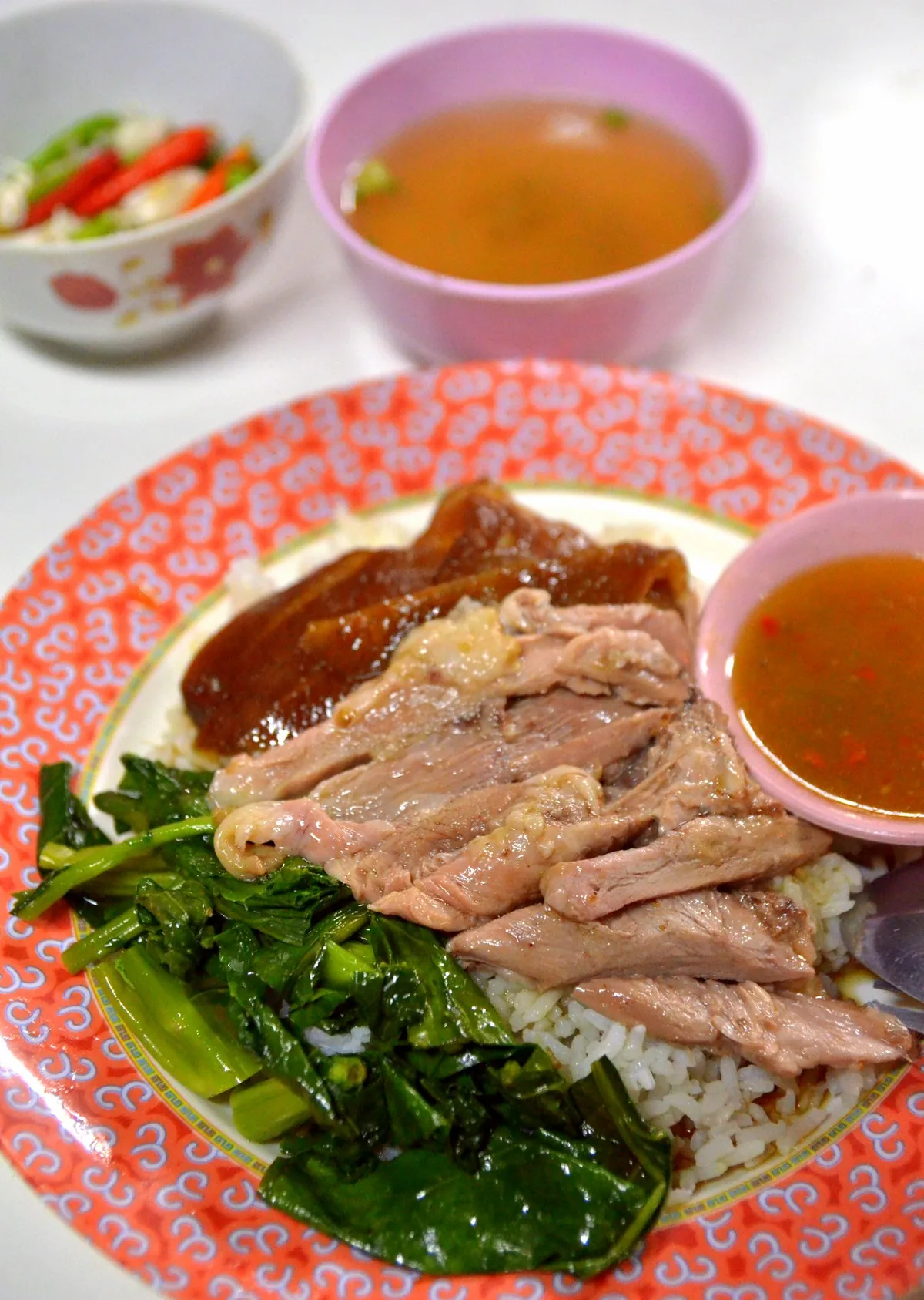 Khao Kha Moo (Braised Pork Leg on Rice) 2