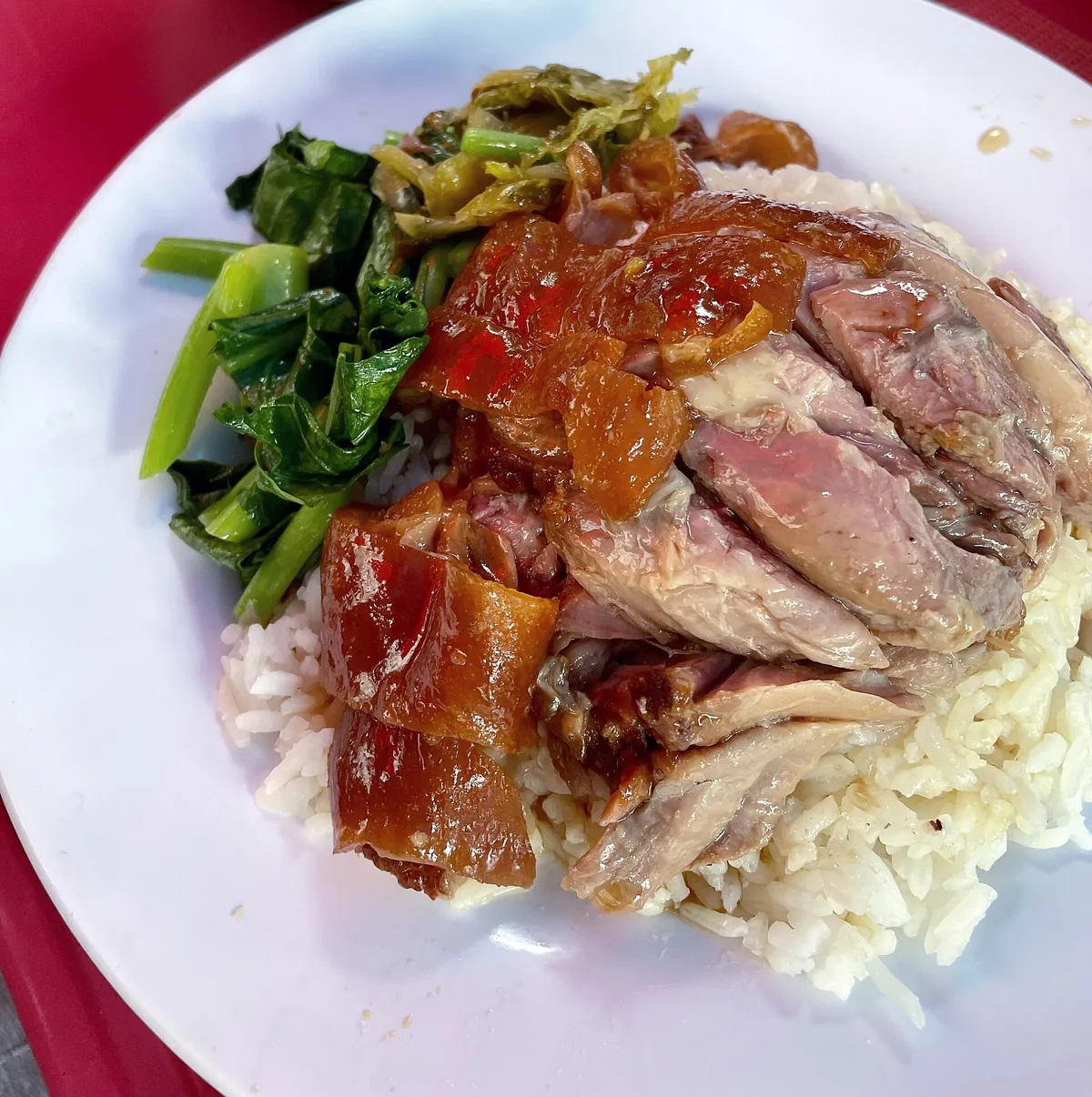 Khao Kha Moo (Braised Pork Leg on Rice) 4