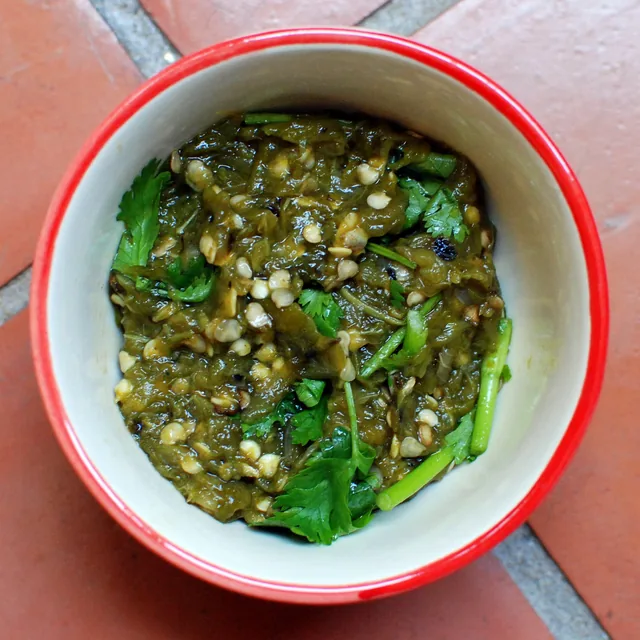 Nam Prik Noom (Green Chilli Dip)